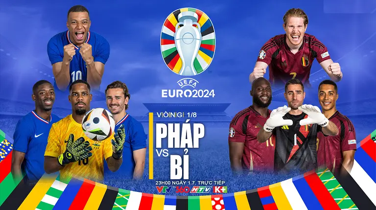 Nhận định Euro 2024 trận đấu Pháp vs Bỉ
