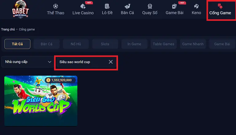 Hệ thống giải thưởng siêu sao world cup siêu hấp dẫn