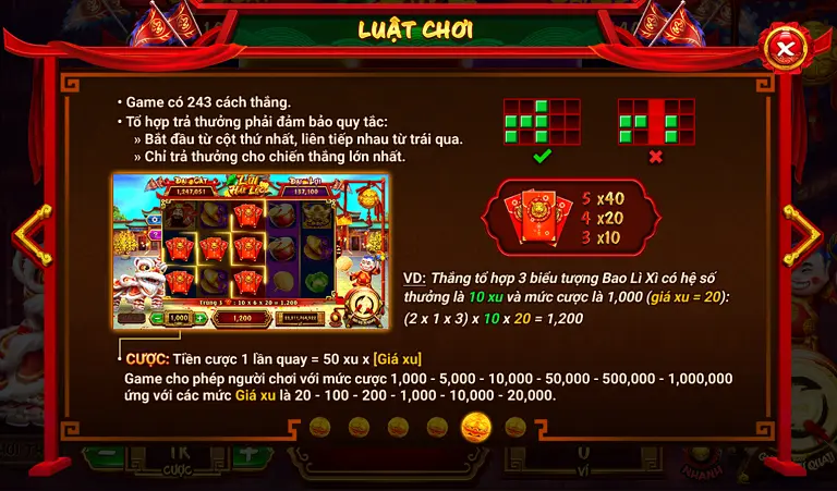 Siêu game lân hái lộc Dabet