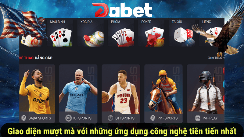 Giao diện mượt mà với những ứng dụng công nghệ tiên tiến nhất